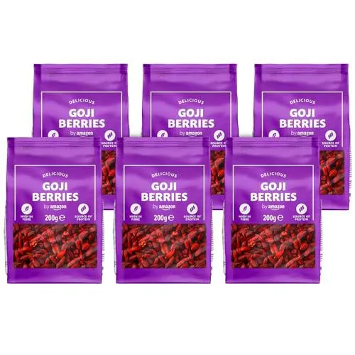 By Amazon Bayas de goji deshidratadas 6x200g de by Amazon